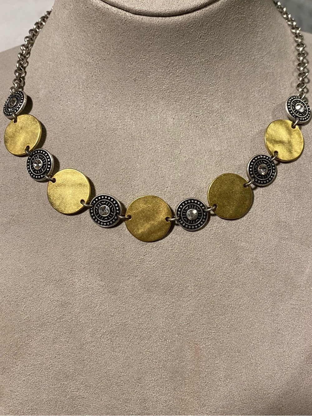 Park Lane Gold and Silver Necklace